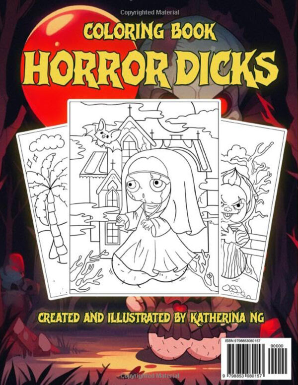 Horror Dicks Coloring Book