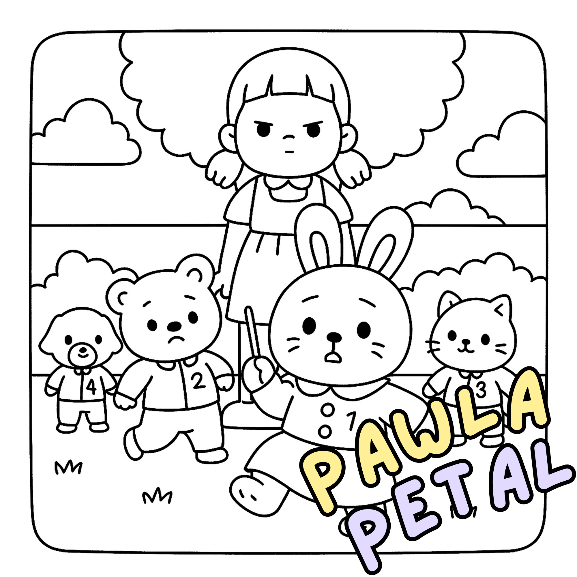 Cinema Cuties Coloring Book 2 Cinema Cuties Coloring Book by Pawla Petal