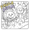 Cinema Cuties Coloring Book by Pawla Petal