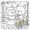 Cinema Cuties Coloring Book by Pawla Petal