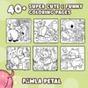 Cute Butts Coloring Book by Pawla Peta - Funny Animals Coloring Pages