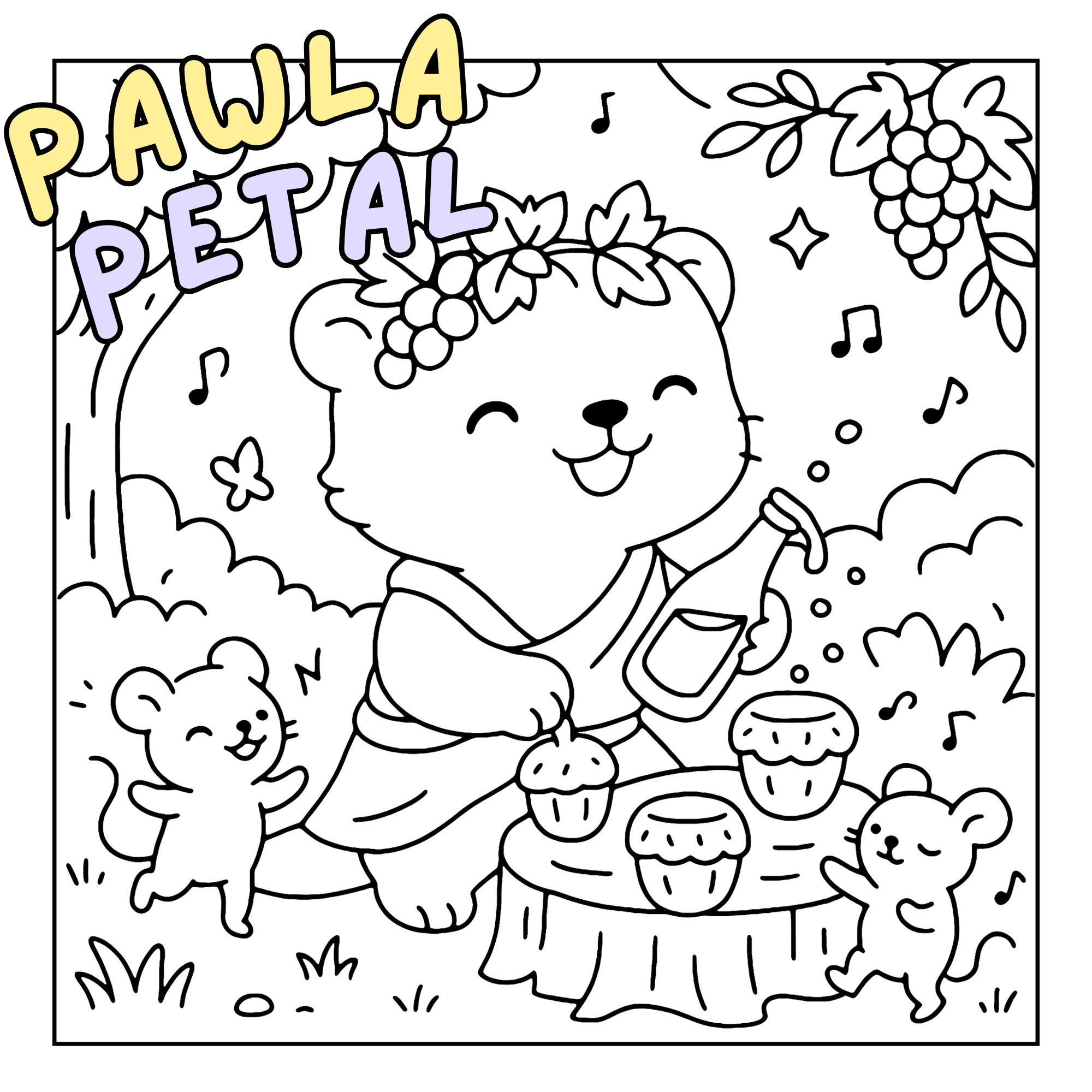 Cute Greek Mythology Coloring Book 3