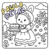 Cute Victorian Coloring Book by Pawla Petal - Kawaii Animals Coloring Pages