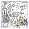 Cute Victorian Coloring Book by Pawla Petal - Kawaii Animals Coloring Pages
