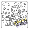 Cute Victorian Coloring Book by Pawla Petal - Kawaii Animals Coloring Pages