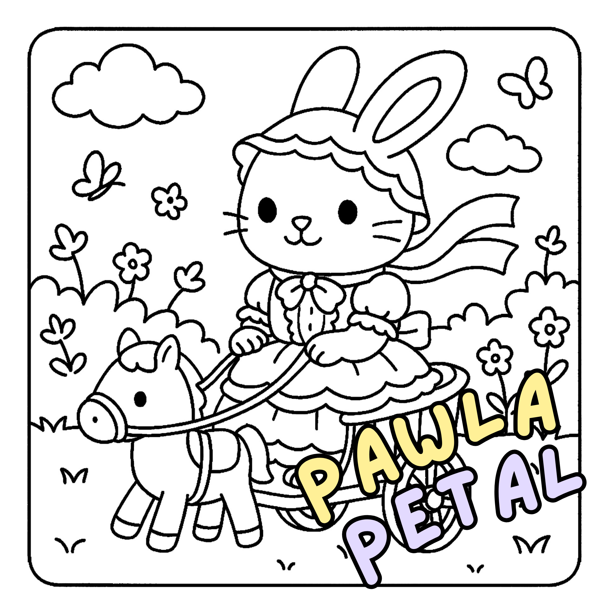 Cute Victorian Coloring Book by Pawla Petal - Kawaii Animals Coloring Pages 4 Cute Victorian Coloring Book by Pawla Petal - Kawaii Animals Coloring Pages