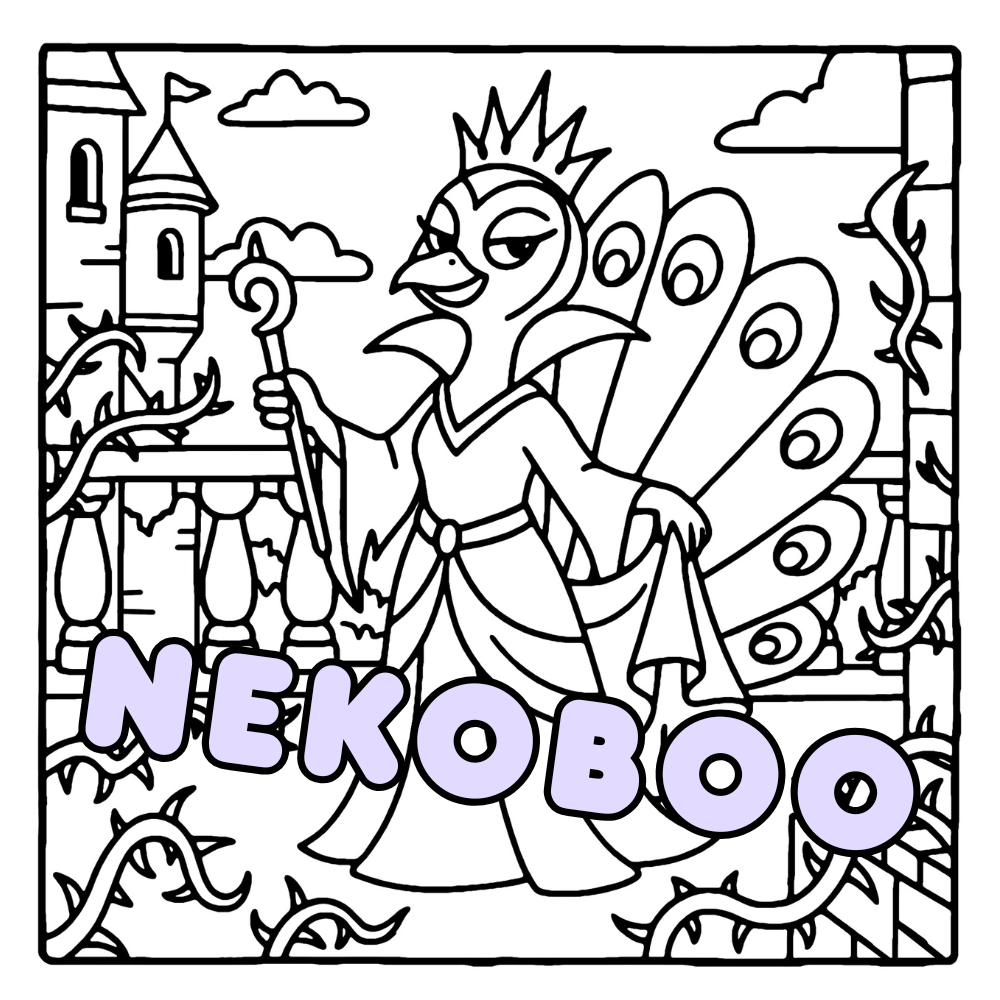 Cute Villains Coloring Book - Cute Animals Coloring Pages 4 Cute Villains Coloring Book - Cute Animals Coloring Pages