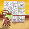 Wild West Cuties Coloring Book - Funny Animals Coloring Pages